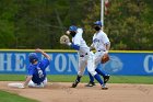Baseball vs CGA  Wheaton College Baseball vs Coast Guard Academy during game one of the NEWMAC semi-finals playoffs. - (Photo by Keith Nordstrom) : Wheaton, baseball, NEWMAC